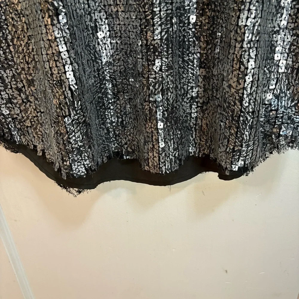 Free People Midnight Dreamer Sequins Tunic Dress